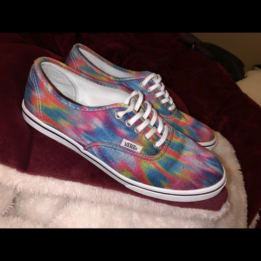 Tie dye vans